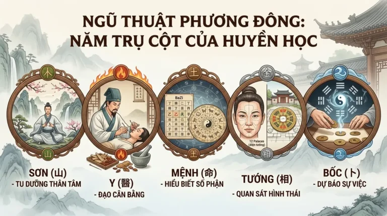 Ngũ Thuật Phương Đông - Năm trụ cột của Huyền Học