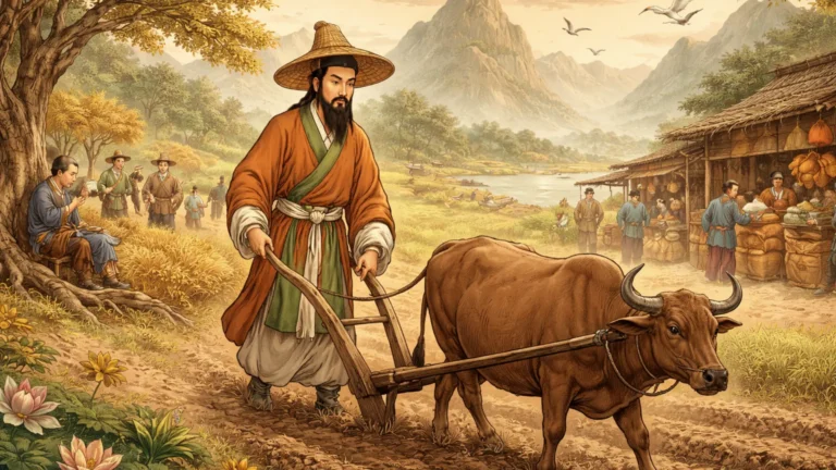 Xăm Quan Thánh Số 8 – Đại Thuấn Canh Lịch Sơn | Vượt Khổ Đến Ngày Đại Thu Hoạch