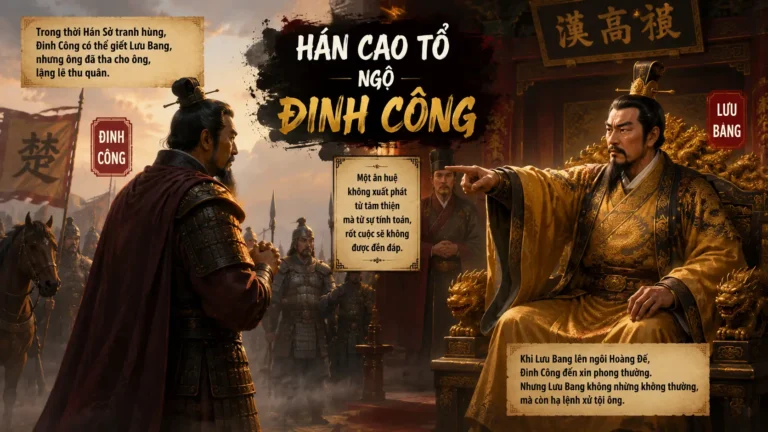 Giải xăm Quan Thánh số 45: Hán Cao Tổ Ngộ Đinh Công