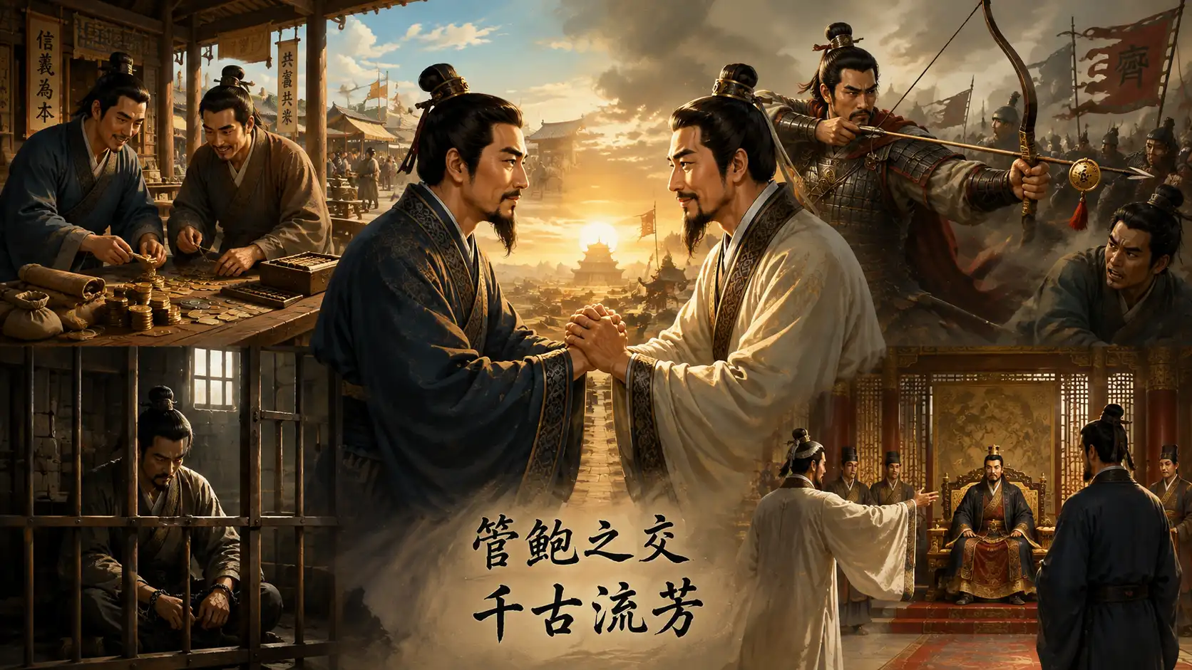 Giải xăm Quan Thánh số 64: Quản - Bào Phân Kim Giải xăm Quan Thánh số 64: Quản - Bào Phân Kim