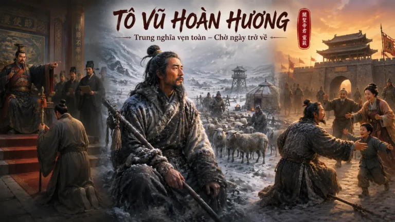 Giải xăm Quan Thánh số 71: Tô Vũ Hoàn Hương