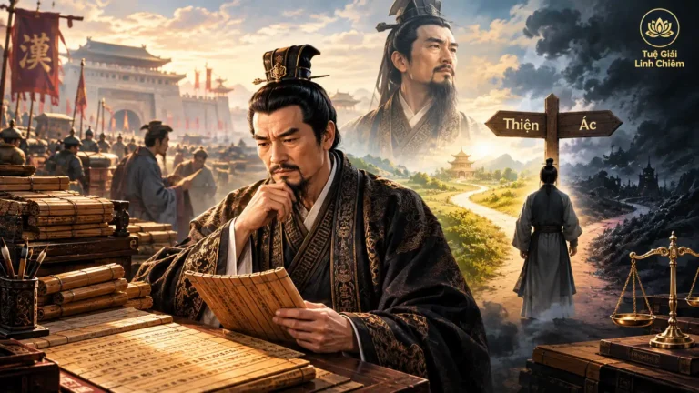 Giải xăm Quan Thánh số 76: Tiêu Hà Chú Luật