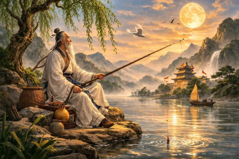 Xăm Quan Thánh Số 13: Khương Thái Công Điếu Ngư